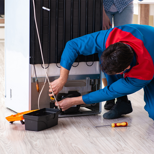 how much do you charge for refrigerator repair services in Wolf Creek MT